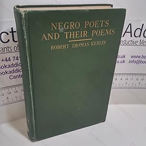 Negro Poets and Their Poems (Publisher's Presentation Copy)