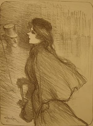 1896 Original Belle Epoque French Print, Ton Nez