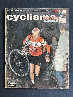 CYCLISME-L'EQUIPE MAGAZINE-N°16-9 DECEMBRE 1969-JACQUES ANQUETIL