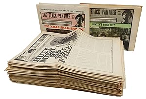 The Black Panther: Black Community News Service (51 Issues, 1967-1976)