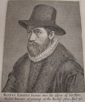 Justus Lipsius Iscanus Was The Glory Of His Time, The First Inventor Of Printing At The Roeling P...