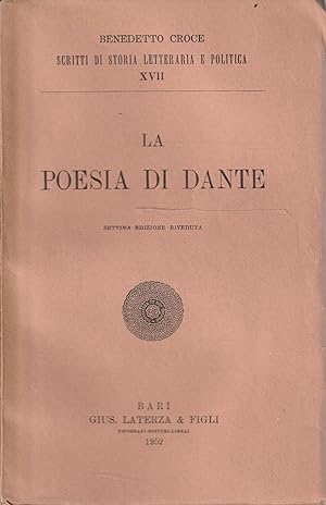 La poesia di Dante di Benedetto Croce