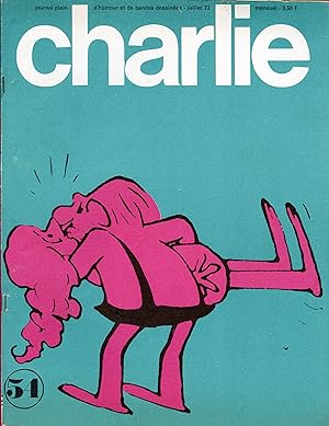 "CHARLIE N°54 / juillet 1973" Johnny HART : B. C. (avant Jésus Christ)