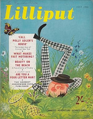 Lilliput Magazine. July 1954. Vol.35 no.1 Issue no.205. Koolman drawings, John Prebble story The ...