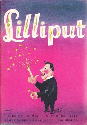 Lilliput Magazine. November 1949. Vol.25 no.5 Issue no.149. Coloured illustrations by George Morl...