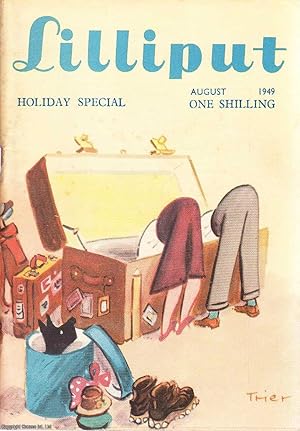 Lilliput Magazine. August 1949. Vol.25 no.2 Issue no.146. Ronald Searle drawings, Bill Naughton s...
