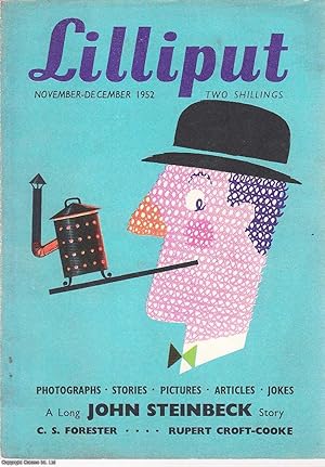 Lilliput Magazine. November-December 1952. Vol.31 no.6 Issue no.186. Ronald Searle drawings, John...