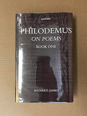 Philodemus: On Poems, Book One (The Philodemus Translation Project)