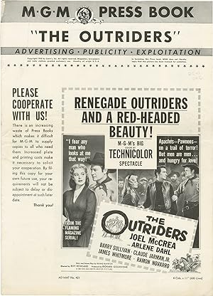 The Outriders (Original pressbook for the 1950 film)