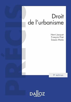 droit de l'urbanisme (9e édition)