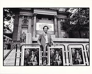 Original photograph of Werner Herzog in Vienna, circa 1982