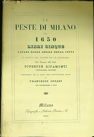 La peste di Milano del 1630