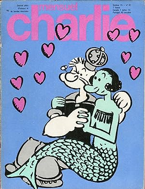 "CHARLIE MENSUEL N°81 / octobre 1975" E. C. SEGAR : L'ARCHE DE POPEYE