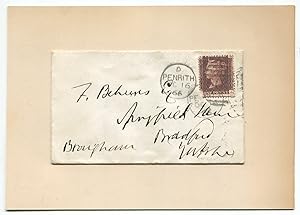 1866 British Statesman Henry [Lord] Brougham Signed Envelope