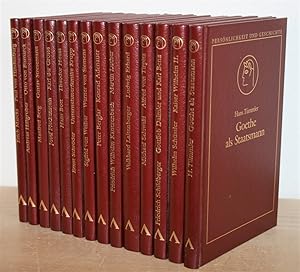 14 Bände: Persönlichkeit und Geschichte: Biographische Reihe. Goethe, Hindenburg, Bismarck, Stres...