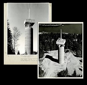Aerial Photographs of Simon Fraser University Water Tower c. 1965