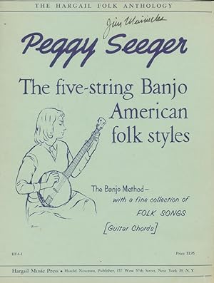 The five-string banjo American folk styles : the banjo method, with a fine collection of folk son...
