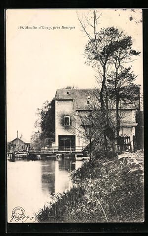 Carte postale Ouzy, Moulin d`Ouzy