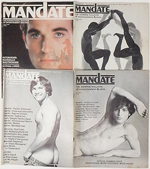 Mandate: The National Magazine of Entertainment & Eros (4 issues)