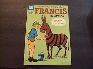 Francis In Africa #1068 Silver Age Dell Comics