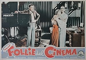 "SILENCE ON TOURNE (MOVIE CRAZY)" Réalisé par Clyde BRUCKMAN en 1932 avec Harold LLOYD, Constance...