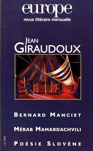 Europe n?841 : Jean Giraudoux - Collectif