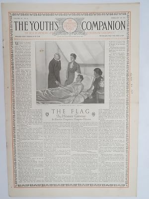 THE YOUTH'S COMPANION, FEBRUARY 24, 1916 (JESSIE WILLCOX SMITH FULL-PAGE AD ILLUSTRATION, GIRL WA...