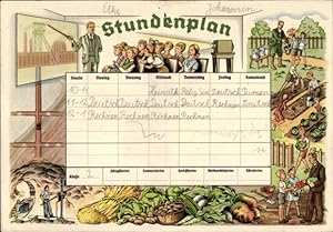 Stundenplan Kalidüngesalz - Kalidüngung für Landwirtschaft und Garten um 1930