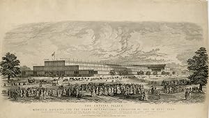 Antique Print-EXHIBITION-VIEW OF CRYSTAL PALACE IN HYDE PARK-Anonymous-ca. 1852