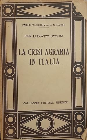 La crisi agraria in Italia