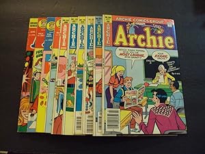 10 Iss Archie #191,227,232-233,244-245,257,300,305-306 Bronze Age Archie Comics