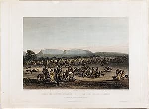 Encampment of the Piekann Indians (Tab. 43)