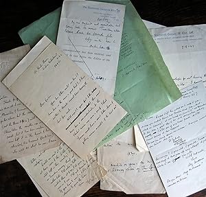 Good wartime correspondence between The Nineteenth Century & After and Edward Gaitens, 1940-7