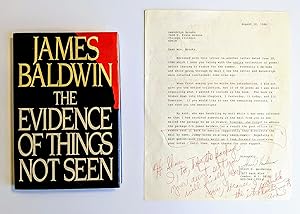 1986 GWENDOLYN BROOKS HANDWRITTEN LETTER w/ ASSOCIATION to JAMES BALDWIN & HIS YOUNG BLACK POET L...