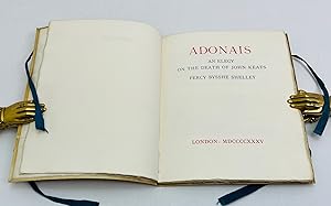 Adonais: An Elegy on the Death of John Keats.