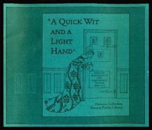 A QUICK WIT AND A LIGHT HAND - Design Movements and Children's Books 1880-1910
