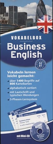Vokabelbox Business English : Vokabeln lernen leicht gemacht: über 1400 Begriffe auf 800 Karteika...