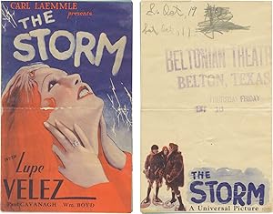 The Storm (Original program for the 1930 film)