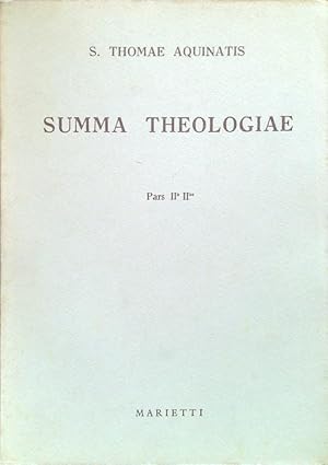 Summa Theologiae. Part IIa IIae