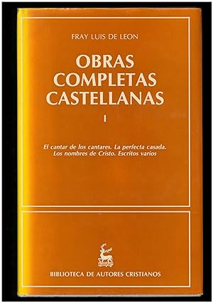 Obras completas castellanas : Tome 1 et 2