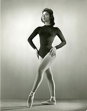 "Josette CLAVIER" Photo originale (STUDIO LISEG Paris 1958)