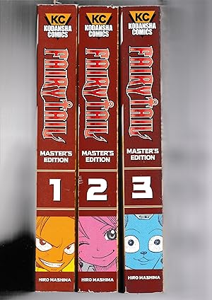 Fairy Tail. Masters Edition. 3 Volumes Manga
