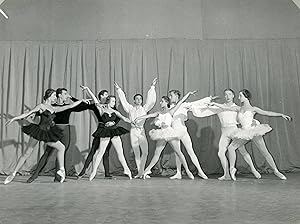 "Etude de Ballet par Serge LIDO" Photo originale Serge LIDO Paris vers 1958