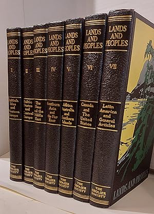 Lands And Peoples The World In Color, 7 Volume Set