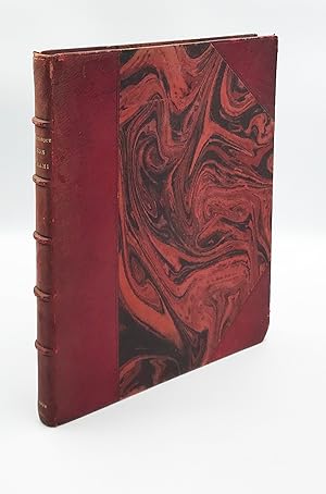 Bibliothèque Léon Abrami. Livres illustrés du XVIIIe siècle reliés en maroquin la plupart armorié...