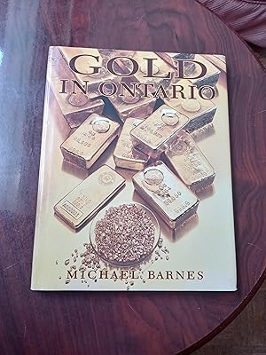 GOLD IN ONTARIO (signed copy)