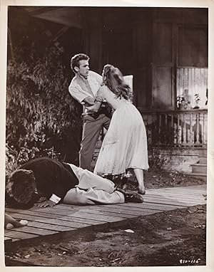 East of Eden (Four original photographs depicting a fight sequence from the 1955 film)