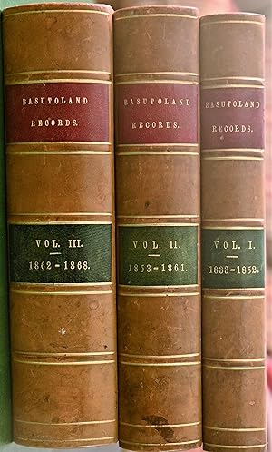 Basutoland records : Copies of official documents of various kinds, accounts of traveller, &c., c...