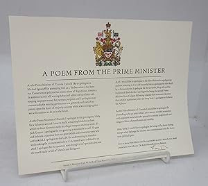 A Poem From The Prime Minister