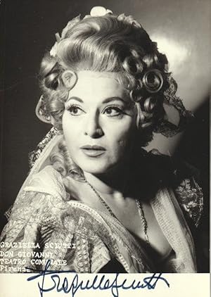 Graziella Sciutti. Don Giovanni. Teatro Comunale Firenze.